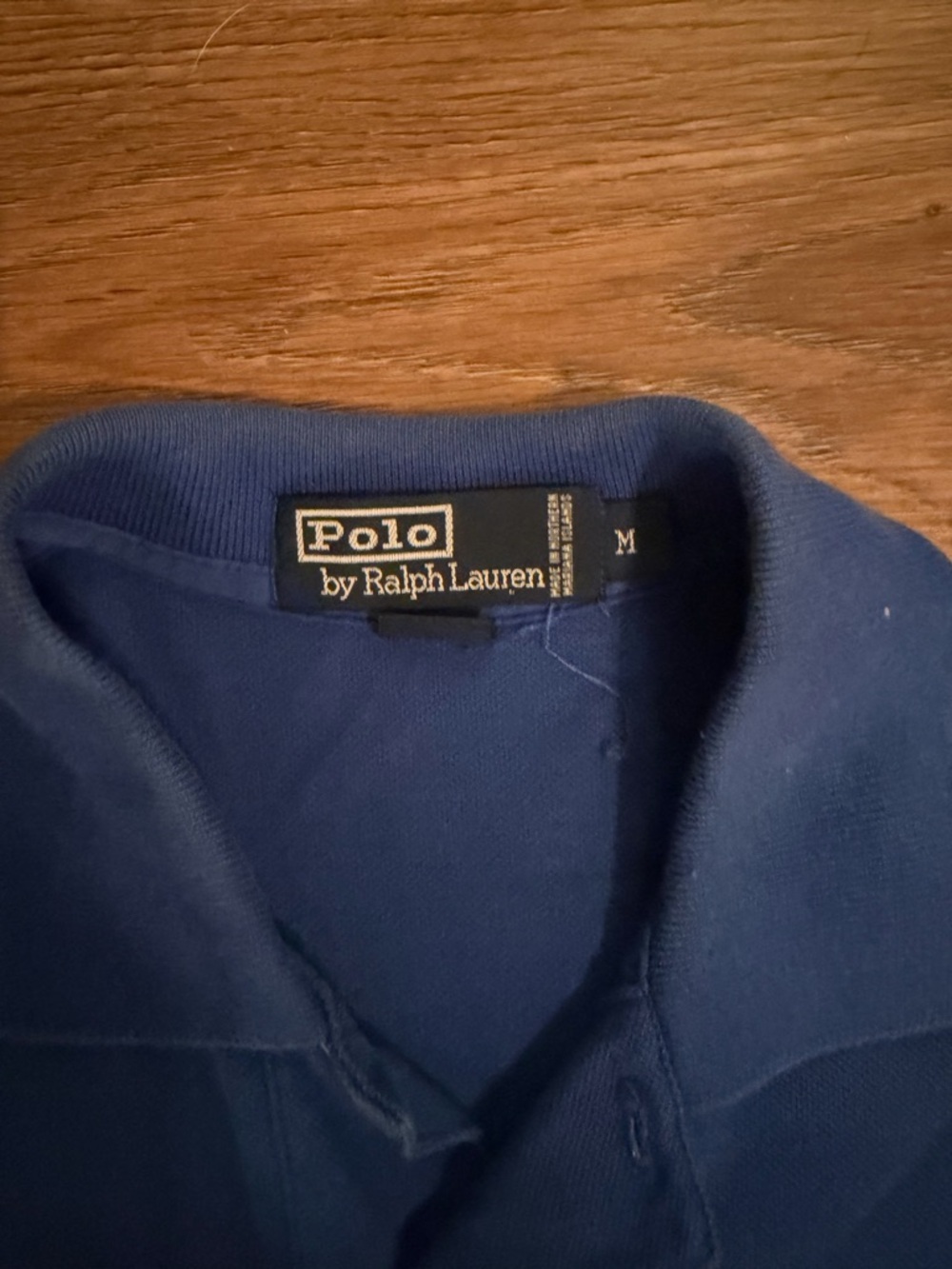 Ralph Lauren Blue, White & Yellow Block Polo - Picture 3 of 4